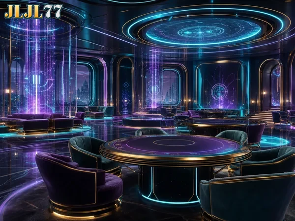 Banner 6 on the JLJL77 homepage – live casino and baccarat tables